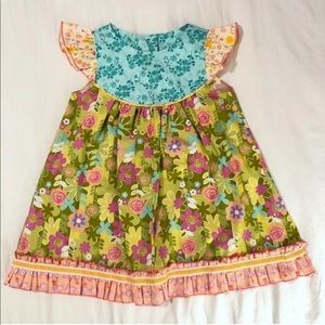 Matilda Jane Platinum Faye Flutter Floral Dress